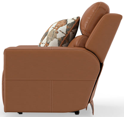 Arezzo - Power Headrest Power Lay Flat Recliner With Zero Gravity/Extended Ottoman