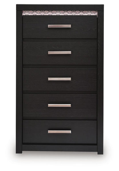 Brizmore - Five Drawer Chest - Black