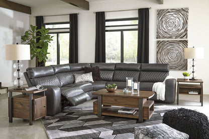 Samperstone - Power Reclining Sectional