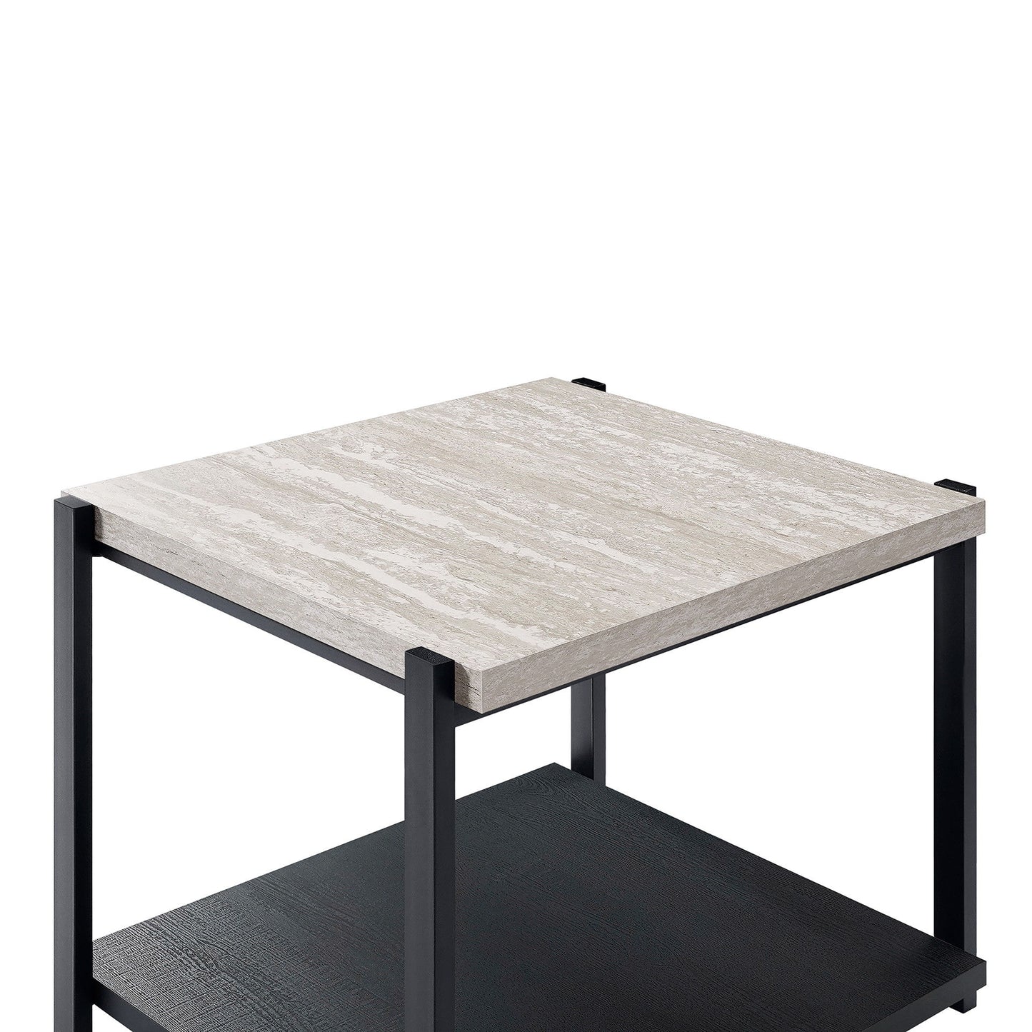 Linea - 3 Piece Occasional Set (1 Coffee & 2 End Tables) - Light Gray