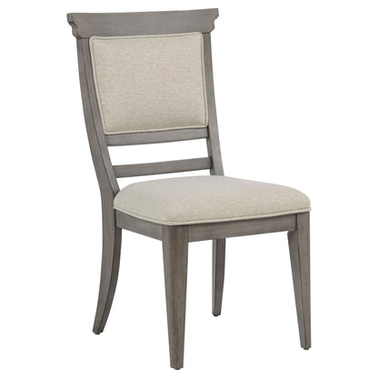 Cresswell Upholstered Dining Side Chair Tan (Set of 2)
