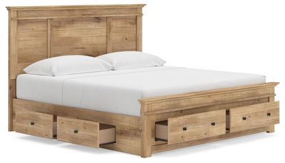 Makidern - Panel Storage Bed