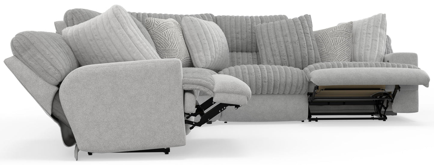 Abraxas - 5 Piece Reclining Sectional