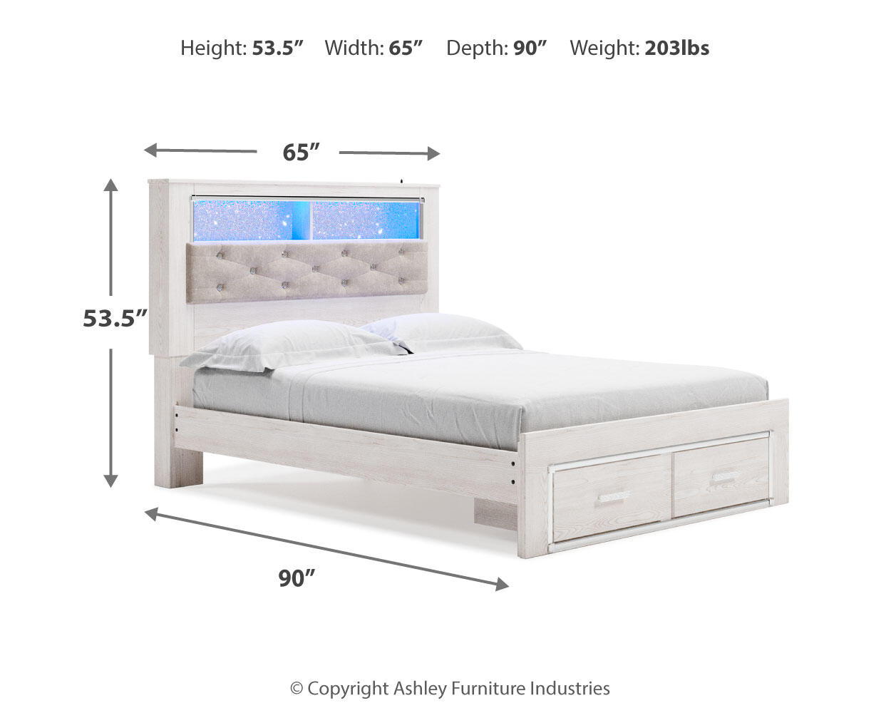 Altyra - Bookcase Bed
