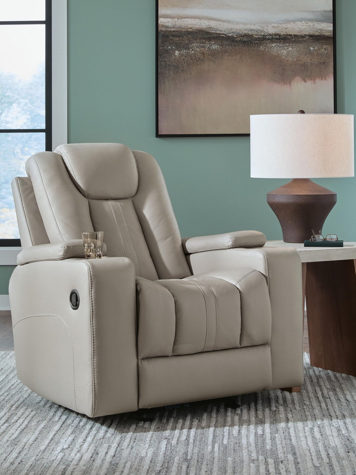Elevate Edges - Glider Recliner - Coin