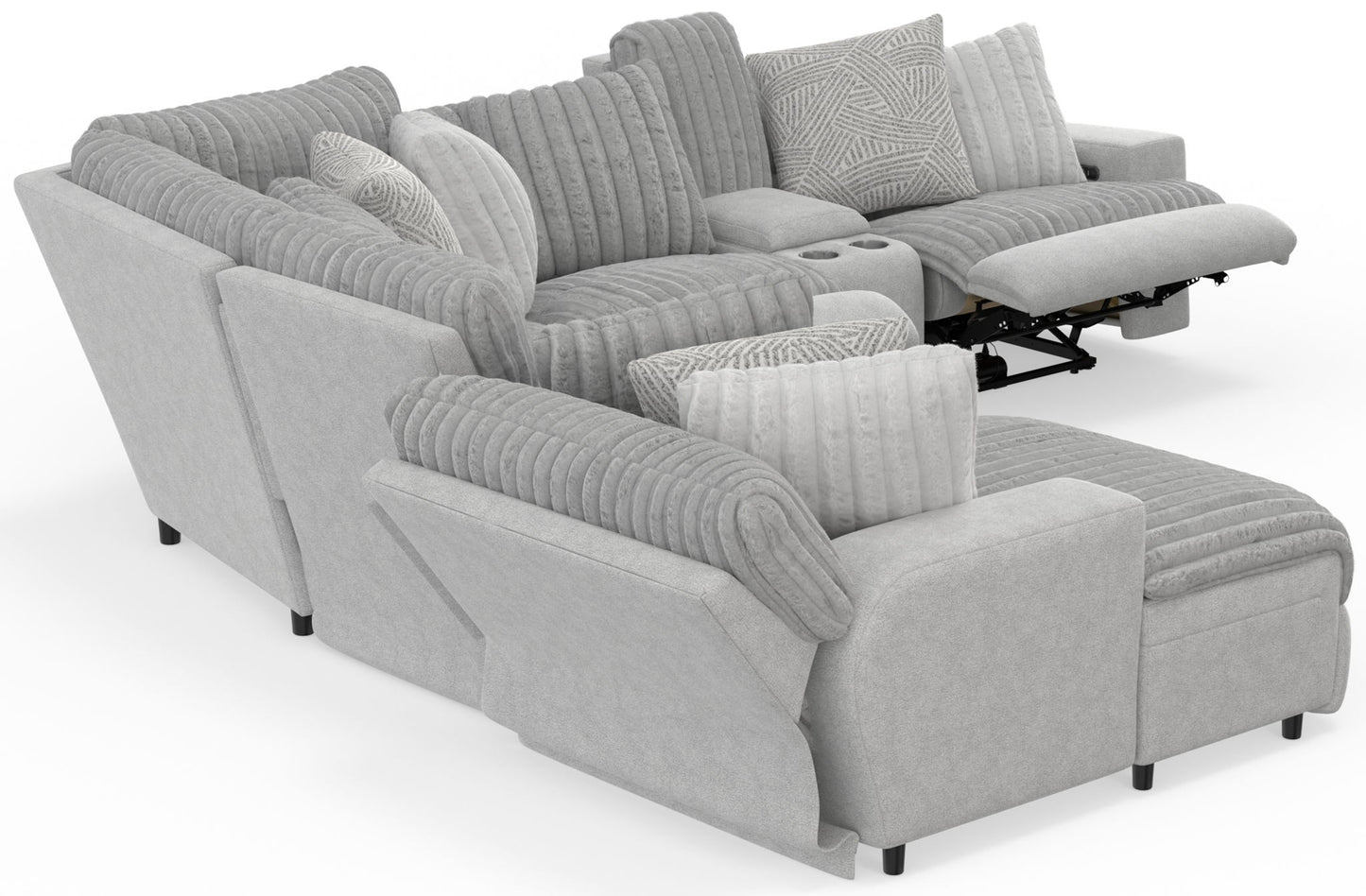 Abraxas - 6 Piece Reclining Sectional