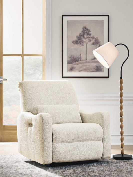 Cleo Pier - Power AutoGlide Recliner - Chai