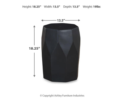 Rhysworth - Stool - Black