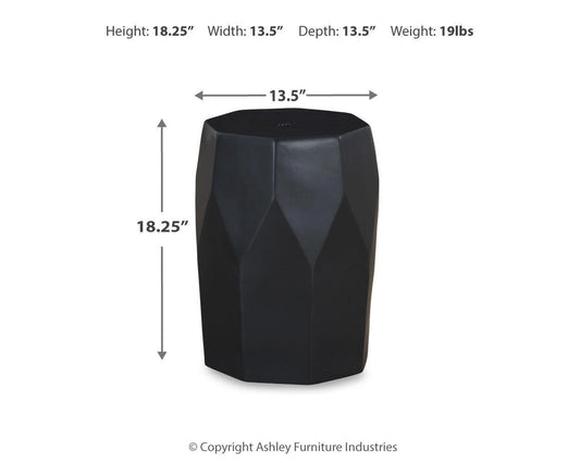 Rhysworth - Stool - Black