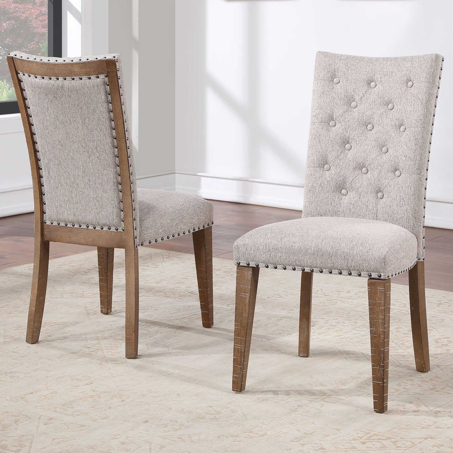 Riverdale - Side Chair - Oatmeal