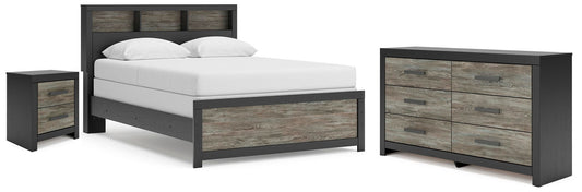 Broachmyn - Bookcase Bedroom Set