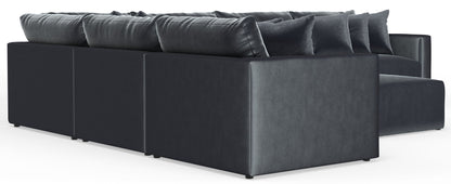 Remington - Modular Sofa And Cocktail Ottoman - Slate