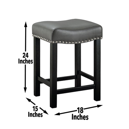 Aspen - Counter Stool - Dark Gray
