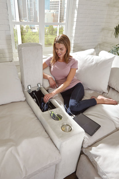 Posh - Modular Sectional And Ottoman