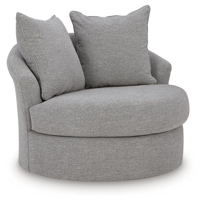 UrbanCrest - Swivel Accent Chair - Pewter