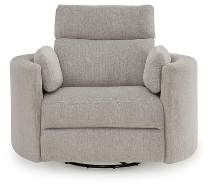 ModMax Luxe - Swivel Glider Power Recliner - Flint
