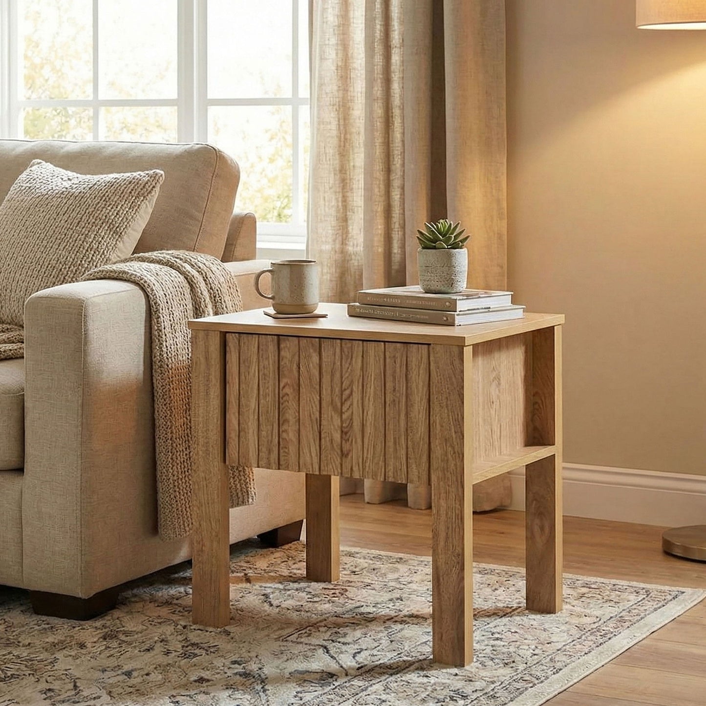 Thayer - One Drawer End Table / Bedside Table
