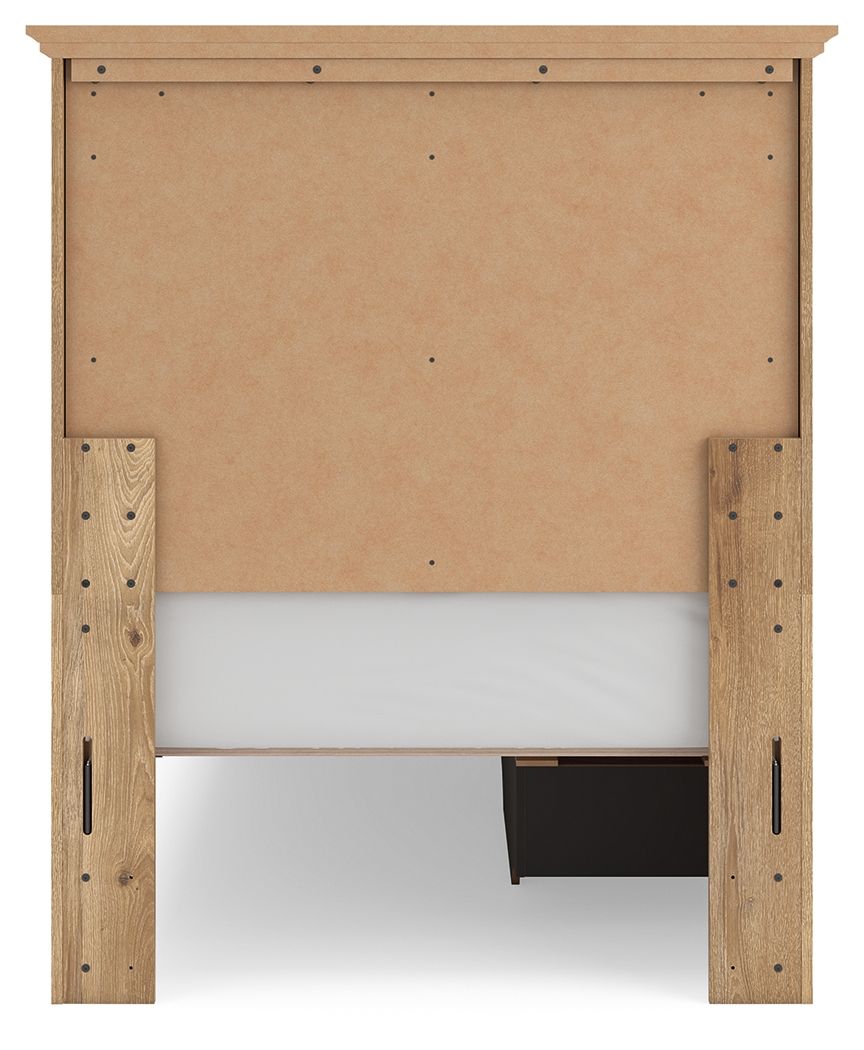Makidern - Panel Storage Bed