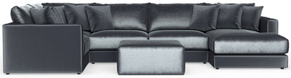 Remington - Modular Sofa And Cocktail Ottoman - Slate