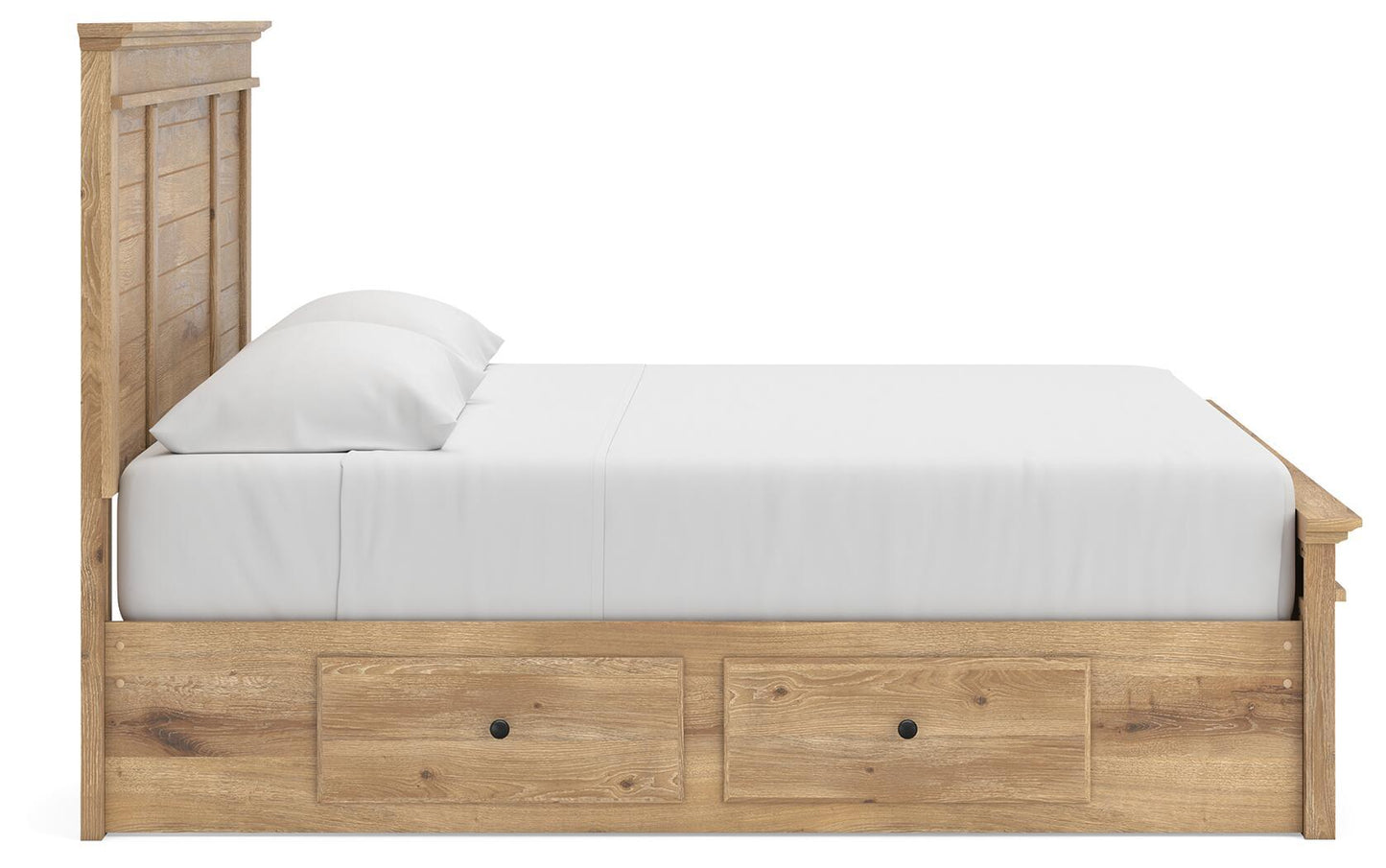 Makidern - Panel Storage Bed