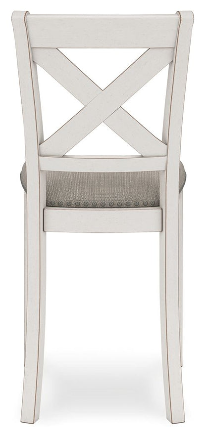 Robbinsdale - Upholstered Barstool (Set of 2) - Antique White