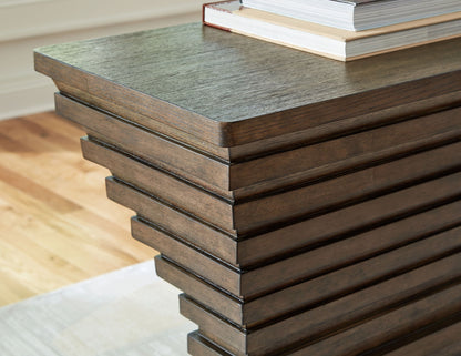 Hannodream - Sofa Table - Warm Brown