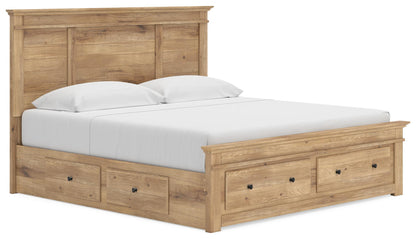 Makidern - Panel Storage Bed