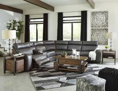 Samperstone - Power Reclining Sectional