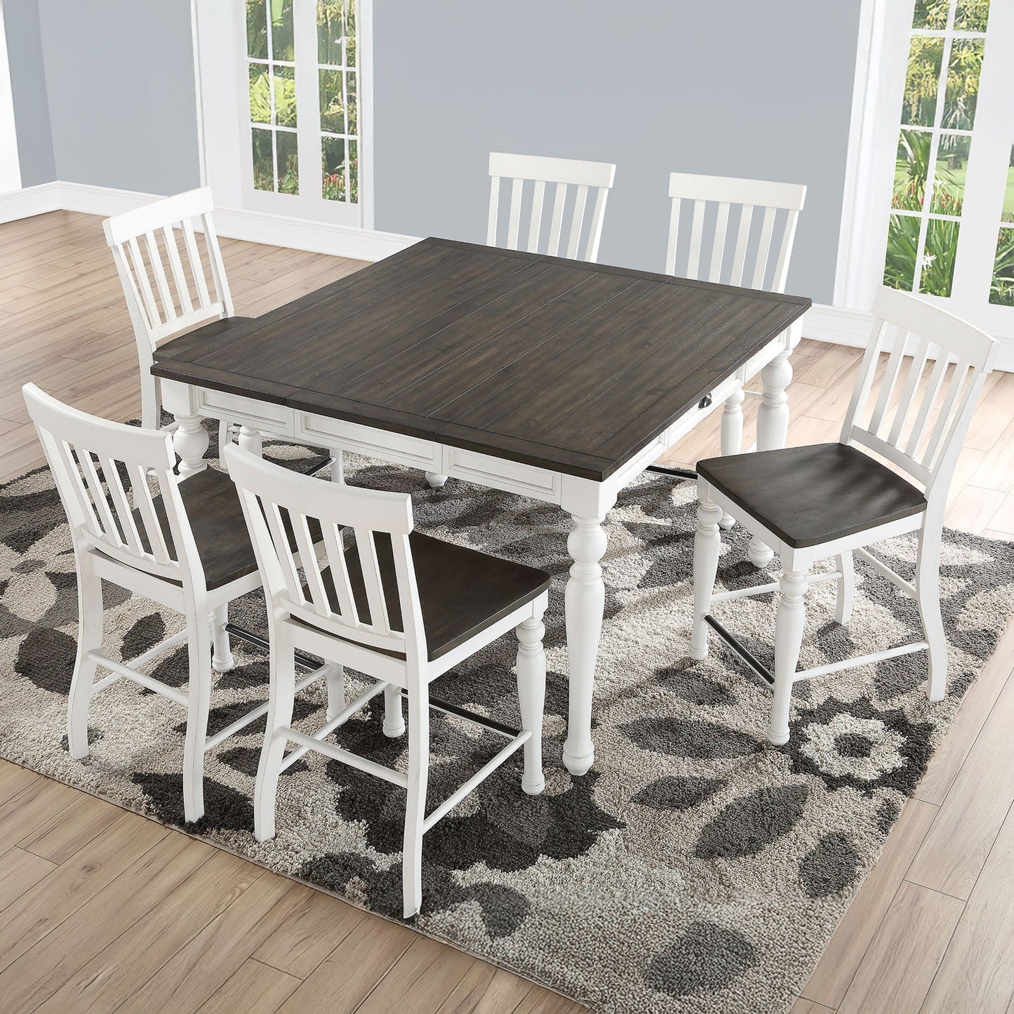 Joanna - Counter Chair - Two Tone