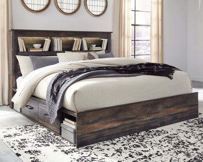 Drystan - Bookcase Bed Set