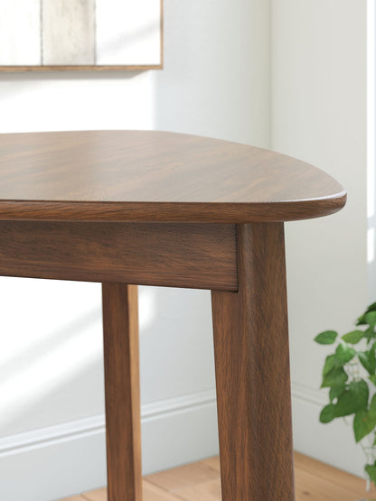 Tameride - Triangle Dining Room Table - Brown