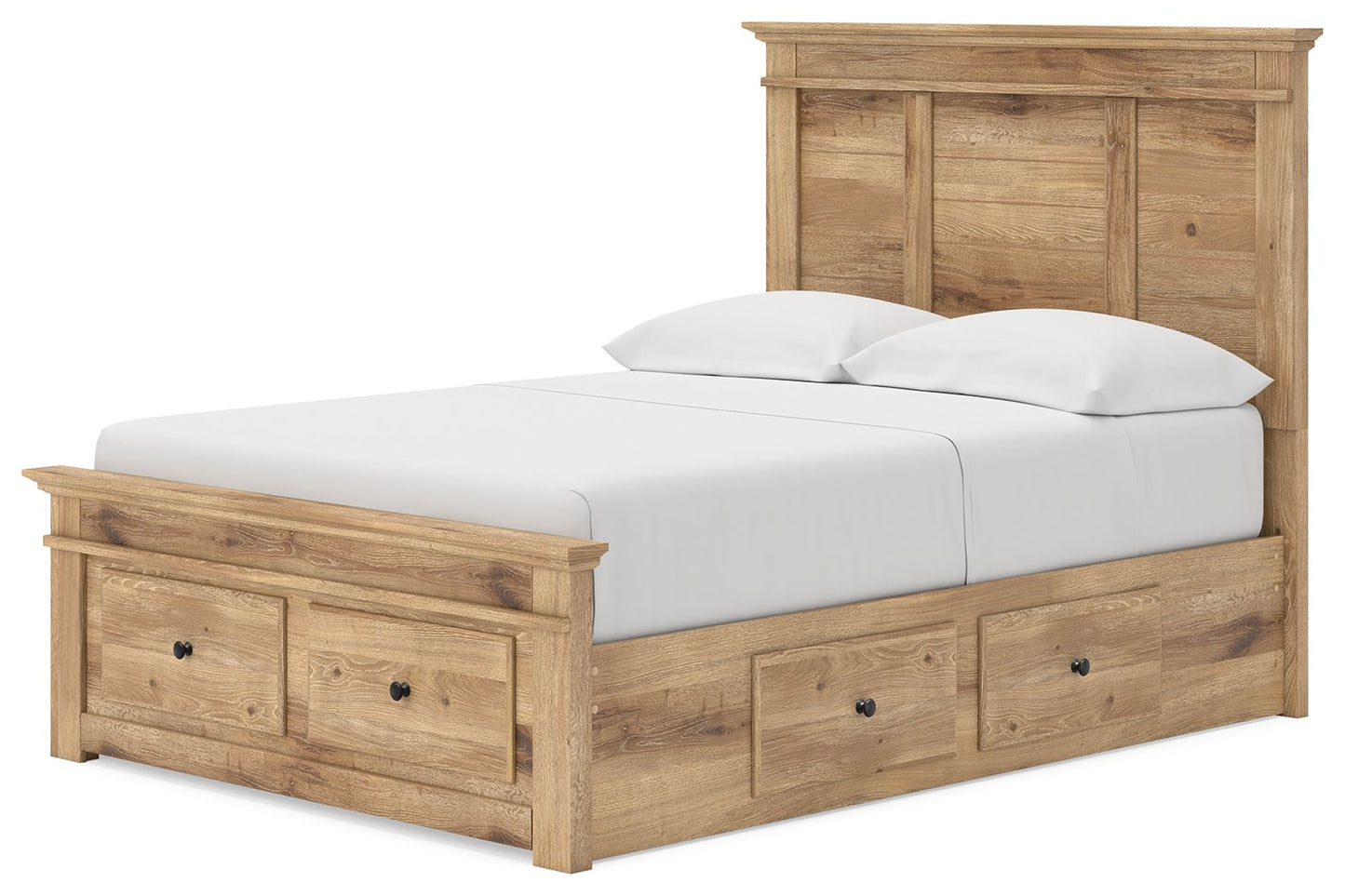 Makidern - Panel Storage Bed