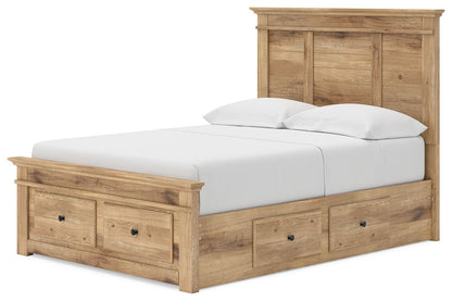 Makidern - Panel Storage Bed