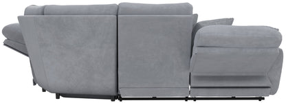 Majesty - Deep Seating Power Reclining Sectional And Ottoman