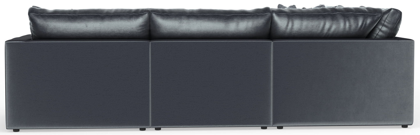Remington - Modular Sofa And Cocktail Ottoman - Slate