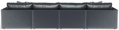 Remington - Modular Sofa And Cocktail Ottoman - Slate