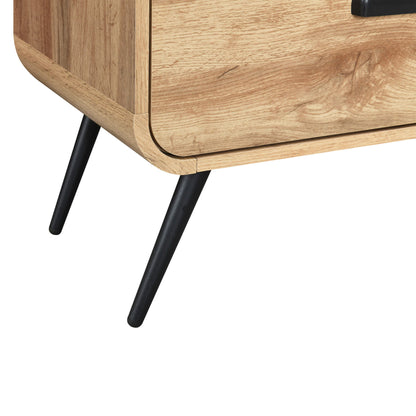 Rowan - 71" Low Profile TV Console - Natural