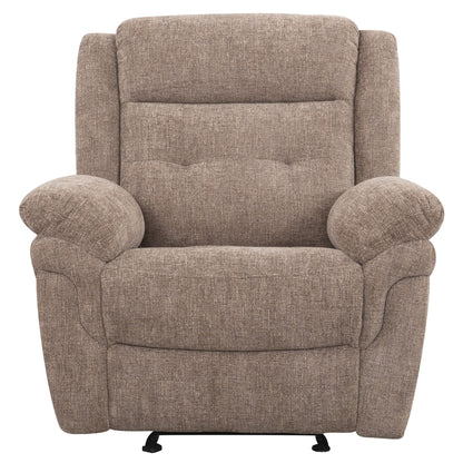 Sydney - Manual Recliner - Brown