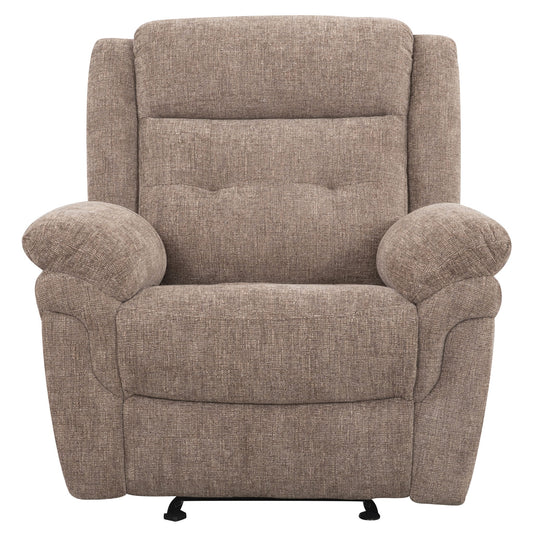 Sydney - Manual Recliner - Brown