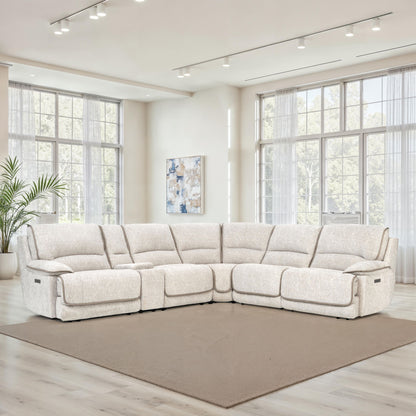 Olsen - 6 Piece Power Sectional
