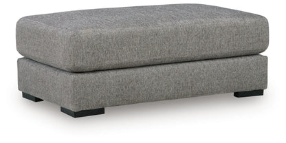 Creston Heights - Oversized Accent Ottoman - Smolder