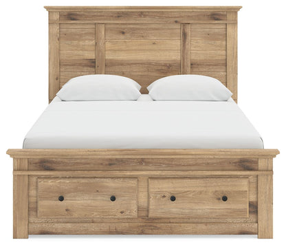Makidern - Panel Storage Bed