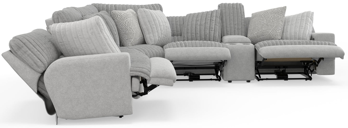 Abraxas - 6 Piece Reclining Sectional