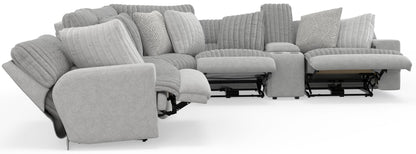 Abraxas - 6 Piece Reclining Sectional