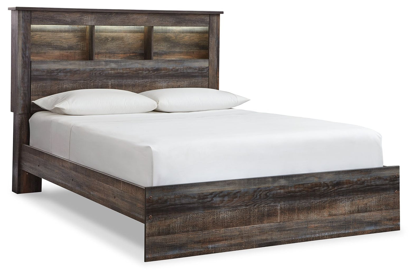 Drystan - Panel Bookcase Bed