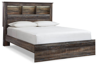 Drystan - Panel Bookcase Bed