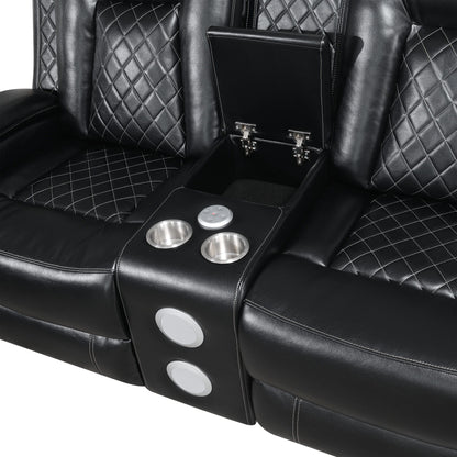 Orion II - Console Loveseat With Dual Recliners