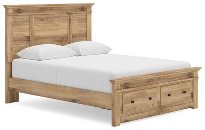 Makidern - Panel Storage Bed