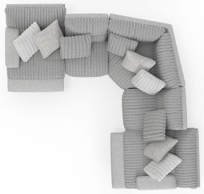 Abraxas - 5 Piece Reclining Sectional