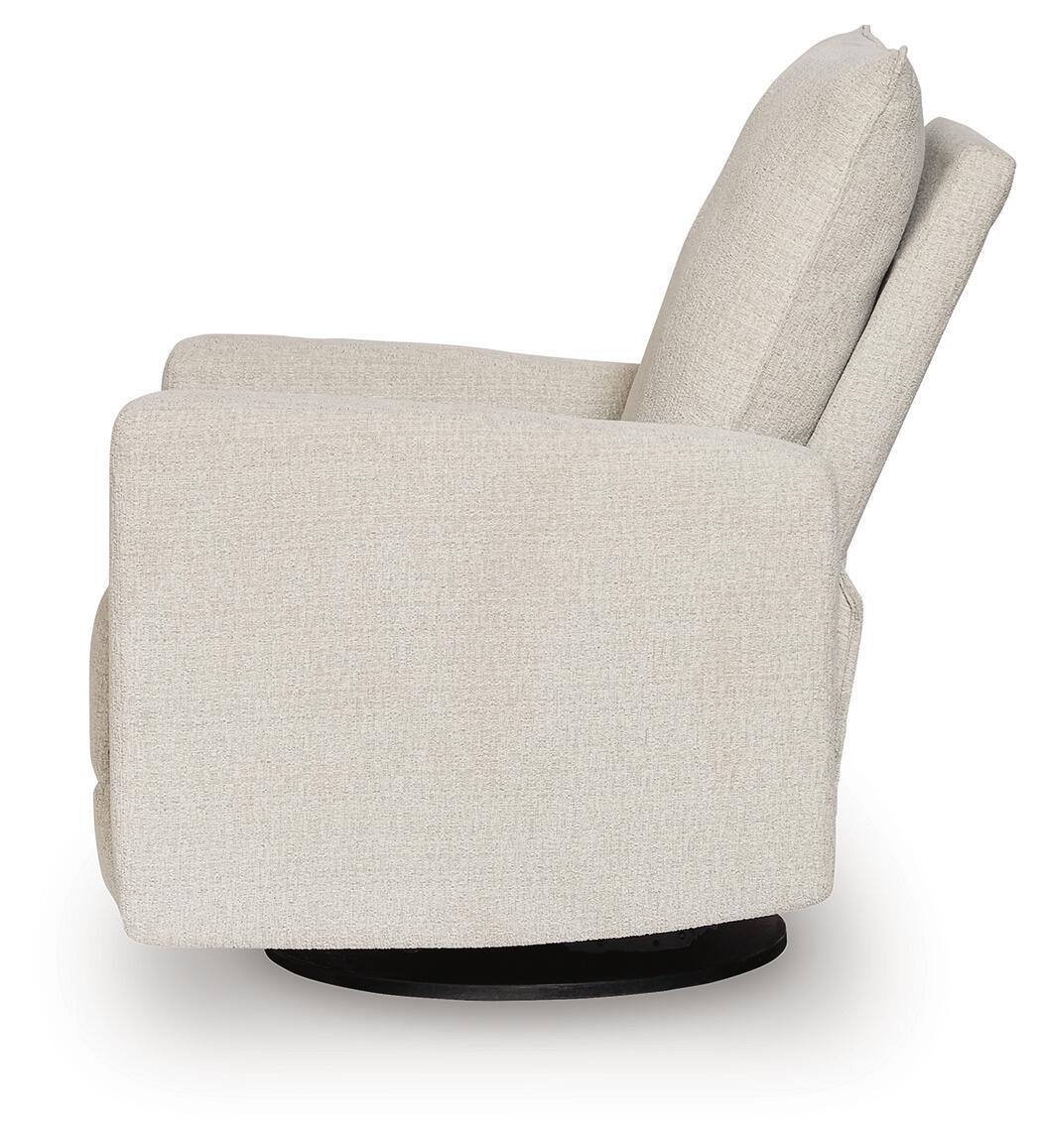 Oaklynn-Manor - Swivel Glider Recliner - Canvas
